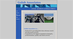Desktop Screenshot of golubassociates.net